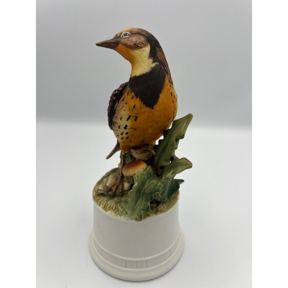 Lefton Lark‎ Porcelain Bird Figurine KW5158 Vintage Hand Painted 8.5 Inch - Picture 14 of 16